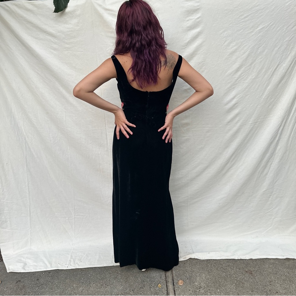 1970s Velvet Dress - Picture 6 of 12
